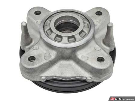 ES#4487507 - 31306889272 - Upper Strut Mount - Priced Each - Metal strut mount that comes with rubber mounting and installed ball bearing - Meyle - BMW