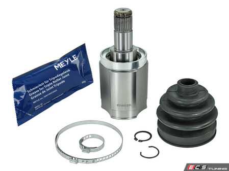 ES#4487512 - 31607565313 - CV Joint Kit - Transmission Side - Includes cv joint, boot, grease and hardware. - Meyle - BMW