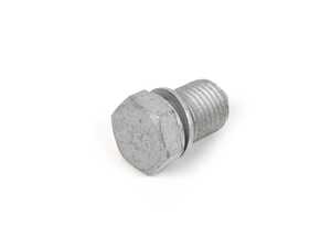 ES#4403363 - PAF911014 - Oil Drain Plug - Drain plug with captive washer - Genuine Porsche - Porsche