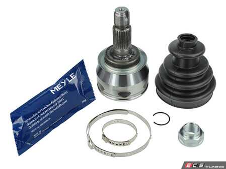 ES#3604806 - 31607518261 - Boot Kit CV Joint Outside  - Outside boot and spindle, left or right hand side - Meyle - MINI