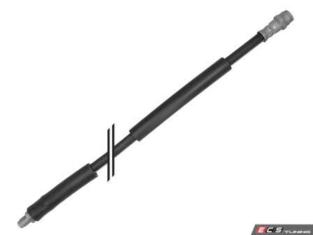 ES#4329022 - 2114200848 - Front Brake Hose - Priced Each - Front Axle, Left & Right Sides - Meyle - Mercedes Benz