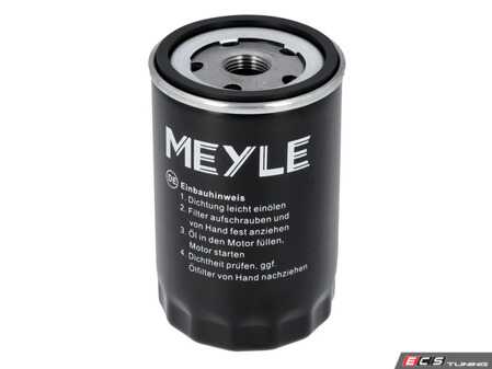 ES#3970159 - 06A115561B - Oil Filter - Priced Each - Replaces OEM# 06A115561B Keep debris out of your oil and keep your engine running healthy - Meyle - Audi Volkswagen
