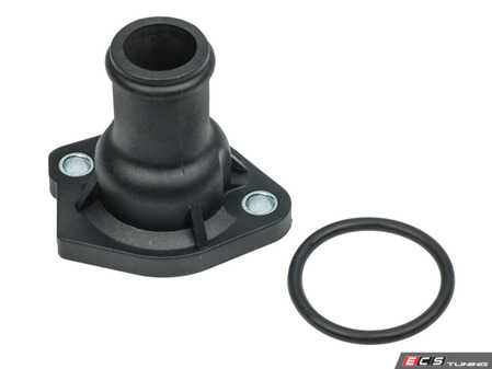 ES#3970175 - 026121144E - Coolant Flange - Located on the driver side of the cylinder head - Meyle - Audi Volkswagen