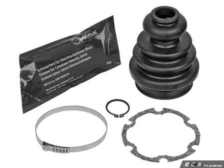 ES#3970525 - 701498201 - Inner CV Boot Kit - Keep grease where it belongs and protect the cv joints - Meyle - Volkswagen