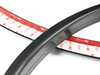 ES#4423774 - E300.18IN - 18" Silicone Rear Chip Guards - Pair - Protect the paint on your rear bumper from rocks and other road debris - Rennline - Audi BMW Volkswagen Mercedes Benz MINI Porsche