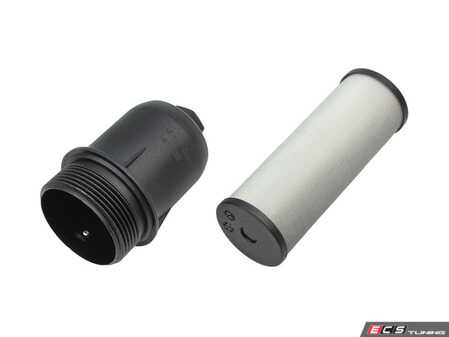 ES#3970219 - 0B5398060A - DSG Cooling Filter With Cap And O-Ring - Includes DSG cooling filter, filter cover/housing, and sealing o-ring - Meyle - Audi