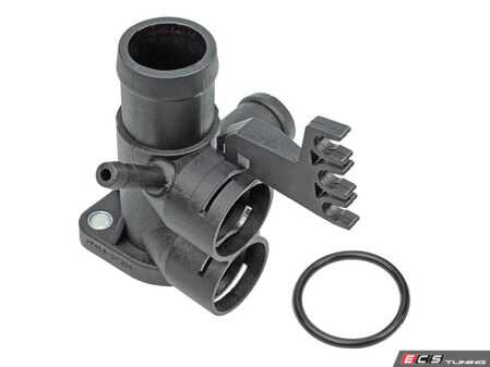 ES#3970379 - 037121132E - Coolant Flange - Located on the front side of the cylinder head - Meyle - Volkswagen