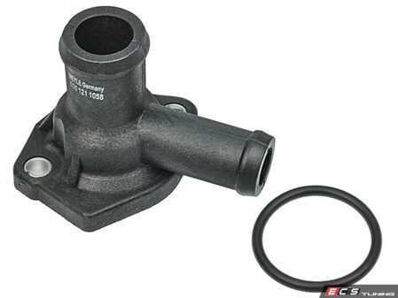 ES#3970410 - 026121144F - Coolant Flange - Located on the left side of your vehicles cylinder head - Meyle - Audi Volkswagen