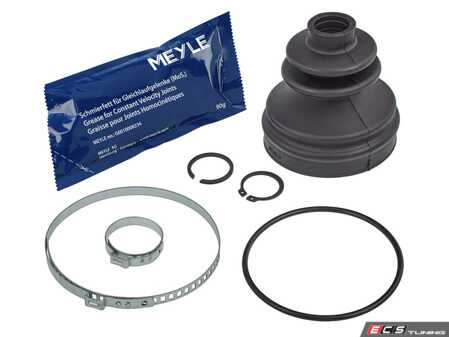 ES#3970530 - 4B0498201 -  Front Inner CV Joint Boot Kit - Priced Each - Stop losing CV grease and extend axle joint life - Meyle - Audi Volkswagen