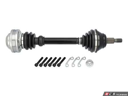 ES#3970582 - 1J0407451GX - Front Axle Assembly - Right - Driveshaft with inner and outer CV joints - Meyle - Audi Volkswagen