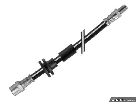 ES#4327752 - 1404200048 - Front Brake Hose - Priced Each - Front Axle, Left & Right Sides - Two (2) Required Per Vehicle - Meyle - Mercedes Benz
