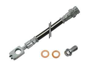 ES#3970760 - 1K0611775D - Rear Brake Hose - Left - Rubber hose from the hard brake line to caliper body - Meyle - Audi Volkswagen