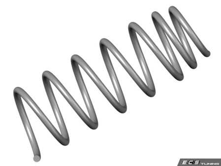 ES#3970866 - 1J0411105AA - Front Coil Spring - Priced Each - Paint Marks: 1 Violet, 1 Blue - Meyle - Volkswagen