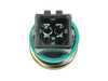 ES#3970959 - 357919501 - Water Temperature Sensor - Brown/Black - 4-pin sensor for ECU - Meyle - Volkswagen