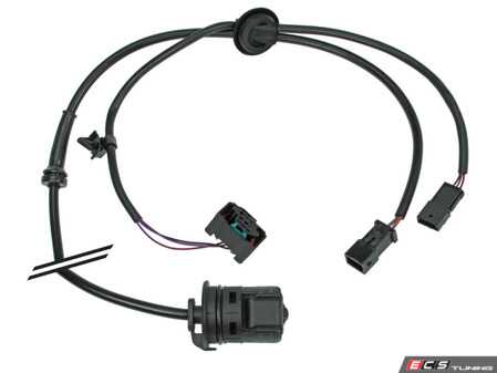 ES#3970990 - 4B0927807L - Rear ABS Sensor - Left - Eliminates ABS dash lights. - Meyle - Audi