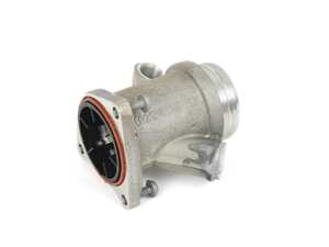 ES#4616425 - 0P2129609AA - Intake Connecting Pipe - Left - Maintain optimal air delivery to the turbochargers - Genuine Volkswagen Audi - Audi