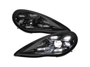 ES#4904935 - LHE-PMR10JM-23HD - 2010-2013 Porsche Panamera 970.1 Projector Headlights LED Matrix Style Black - Set - Plug & Play Lighting Solution - US Spec Set - Add new life to the front of your Porsche! - Spec-D Tuning - Porsche