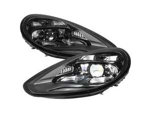 ES#4904936 - LHE-PMR14JM-23HD - 2014-2016 Porsche Panamera 970.2 Projector Headlights LED Matrix Style Black - Set - Plug & Play Lighting Solution - US Spec Set - Add new life to the front of your Porsche! - Spec-D Tuning - Porsche