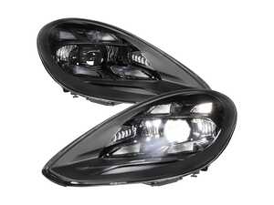 ES#4904939 - LHE-PMR17JM-23MX - 2017-2022 Porsche Panamera 971 Projector Headlights LED Matrix Style Black - Set - Plug & Play Lighting Solution - US Spec Set - Add new life to the front of your Porsche! - Spec-D Tuning - Porsche