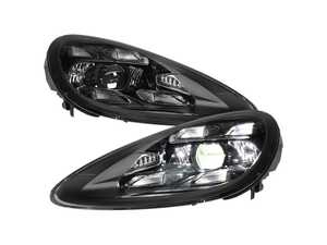 ES#4904926 - LHE-CAY11JM-23MX - 2011-2014 Porsche Cayenne 958.1 Projector Headlights LED Matrix Style With High Beam Laser Black - Set - Plug & Play Lighting Solution - US Spec Set - Add new life to the front of your Porsche! - Spec-D Tuning - Porsche