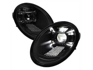 ES#4904922 - LHE-91109JM-23-L - 2009-2012 Porsche 911 997.2 Projector Headlights LED Matrix Style Black - Set - Plug & Play Lighting Solution - US Spec Set - Add new life to the front of your Porsche! - Spec-D Tuning - Porsche
