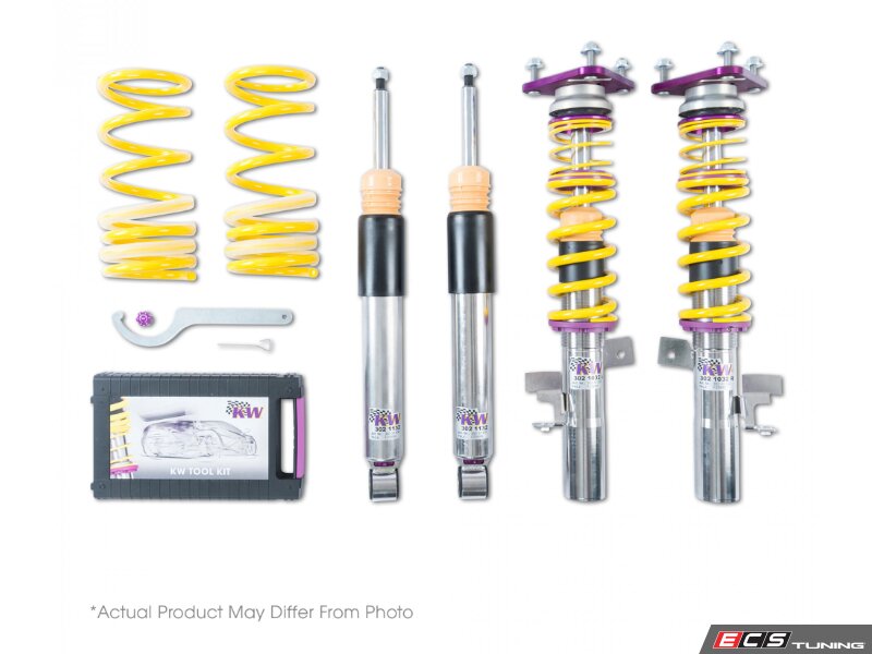 KW Clubsport 2-Way Coilover Kit - 2002-2005 Volkswagen Golf main image 1