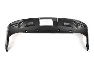 ES#4046711 - 3CN807521P9B9 - Rear Valance - Satin Black - Factory lower rear valance for models with tow hitch - Genuine Volkswagen Audi - Volkswagen