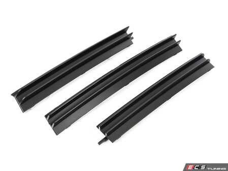 ES#4876736 - 51111970220KT - Complete E31 Lower Bumper Trim Kit - Left Center Right - Replace the discontinued bumper trim pieces for your E31! - V12Throttle - BMW