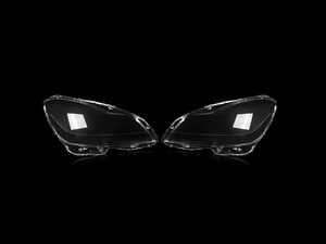 ES#4905502 - W204LENS - Replacement Headlight Lens Set - 2012-2015 Mercedes-Benz W204 C-Class - Facelift - Replacement lens for faded, yellow, or sun bleached headlights. - Bremmen Parts - Mercedes Benz