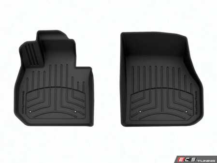 ES#4905542 - 4418151IM - Front FloorLiner DigitalFit - Black - All-weather protection to endure the harshest conditions - WeatherTech - MINI