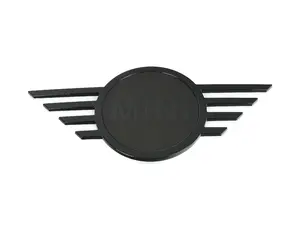 Rear Trunk Emblem - Black 