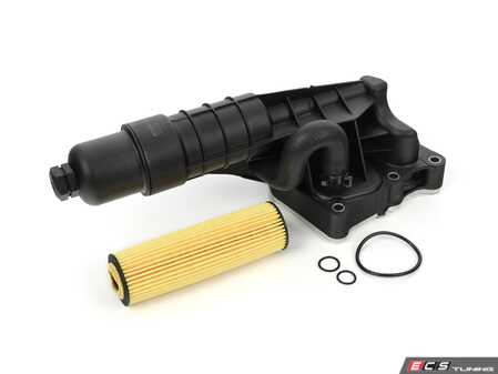 ES#4344406 - 2711801410 - Oil Filter Housing Assembly - Includes oil filter and O-rings - Febi - Mercedes Benz