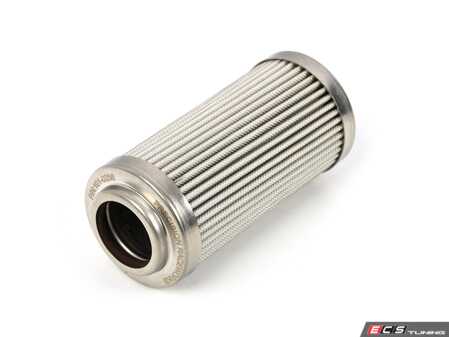 ES#4883029 - 101-0258 - Replacement Fuel Filter Element - Dual Open 6 Micron - Filter for Inline Fuel Filter AN8 Single In/Out unit - Precision Raceworks - Audi BMW Volkswagen Mercedes Benz MINI Porsche