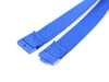 ES#4788460 - 80275B32118 - MINI Lanyard Ribbon / Key Chain - Blazing Blue  - Holder for your Keys and Key Fob - Genuine MINI - MINI