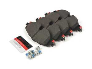 ES#4486688 - 5QD698151M - Premium NAO Ceramic OE Equivalent Pad - Ultimate braking comfort, reduced friction wear and low dust - Brembo - Volkswagen
