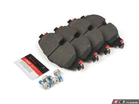 ES#4486688 - 5QD698151M - Premium NAO Ceramic OE Equivalent Pad - Ultimate braking comfort, reduced friction wear and low dust - Brembo - Volkswagen