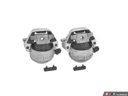 ES#4331906 - 4G0199381LD - Engine Mount Kit - Set Of 2 - Reduce excessive engine vibrations - Meyle - Audi