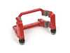 ES#4022539 - 8W0615426HQC8 - Rear Caliper Carrier (Red) - Right - Mounting bracket for the rear caliper. Includes pad retaining pin. - Genuine Volkswagen Audi - Audi