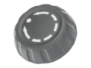 Porsche 997 Rotary Knob - Black Matte 