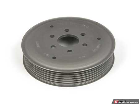 ES#4881203 - 06M121031G - Water Pump Pulley - 6 Bolt - 6 Bolt pulley that attaches to the water pump - Genuine Volkswagen Audi - Audi