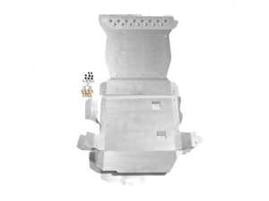 ES#4905819 - U11  - Rennline Aluminum Skid Plate - 955 / 957 / 958 / Touareg  - Crafted from 1/4" 5052 aluminum, this skid plate provides lightweight yet durable protection against rocks, debris, and rough terrain. - Rennline - Volkswagen Porsche