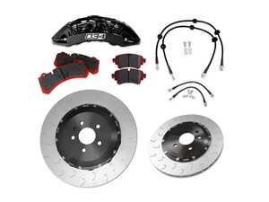ES#4905876 - 034-301-0011-BLK - Stage 3 Dynamic+ Braking Package Black - Audi B9/B9.5 S4/S5/SQ5 - The new standard for braking performance upgrades on your Audi B9/B9.5 S4/S5/SQ5 - 034Motorsport - Audi