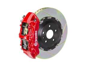 ES#4905887 - 1N2.9088A2 - Front Brembo GT 6 Piston Big Brake Kit (380x34mm) - Upgrade to 2 piece rotors (Slotted), 6 piston calipers (RED), & high performance Brembo pads - Brembo - MINI