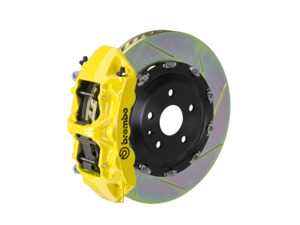 ES#4905902 - 1N2.9088A5 - Front Brembo GT 6 Piston Big Brake Kit (380x34mm) - Upgrade to 2 piece rotors (Slotted), 6 piston calipers (Yellow), & high performance Brembo pads - Brembo - MINI
