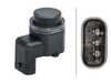 ES#4901186 - 66202241273 - BMW - Ultrasonic sensor (Azurit-metallic black) - This sensor is ideal for replacing a faulty unit and helps maintain full functionality of your vehicle's Park Distance Control system. - Meyle - BMW