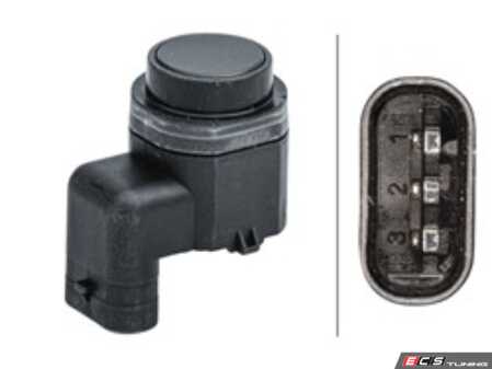 ES#4901186 - 66202241273 - BMW - Ultrasonic sensor (Azurit-metallic black) - This sensor is ideal for replacing a faulty unit and helps maintain full functionality of your vehicle's Park Distance Control system. - Meyle - BMW