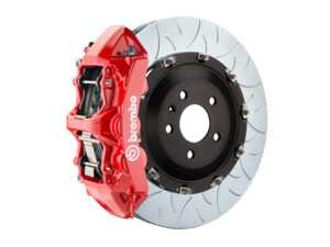ES#4905911 - 1N3.9088A2 - Front Brembo GT TY3 6 Piston Big Brake Kit (380x34mm) - Upgrade to 2 piece rotors (T3 Slotted), 6 piston calipers (RED), & high performance Brembo pads - Brembo - MINI