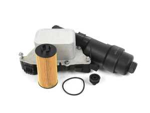 ES#4900209 - 11428585235 - Oil Filter Housing W/ Cover H810H - Replace your cracked or leaking housing - Hengst - BMW MINI