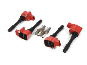 ES#4905910 - Z1004081W4ICKT - APR Iridium Pro Spark Plugs With Ignition Coils - Set Of 4 - Unleash Your Engine's Potential with APR - APR - Porsche