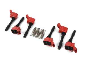 ES#4905912 - Z1004081W6ICKT - APR Iridium Pro Spark Plugs With Ignition Coils - Set Of 6 - Unleash Your Engine's Potential with APR - APR - Audi Porsche